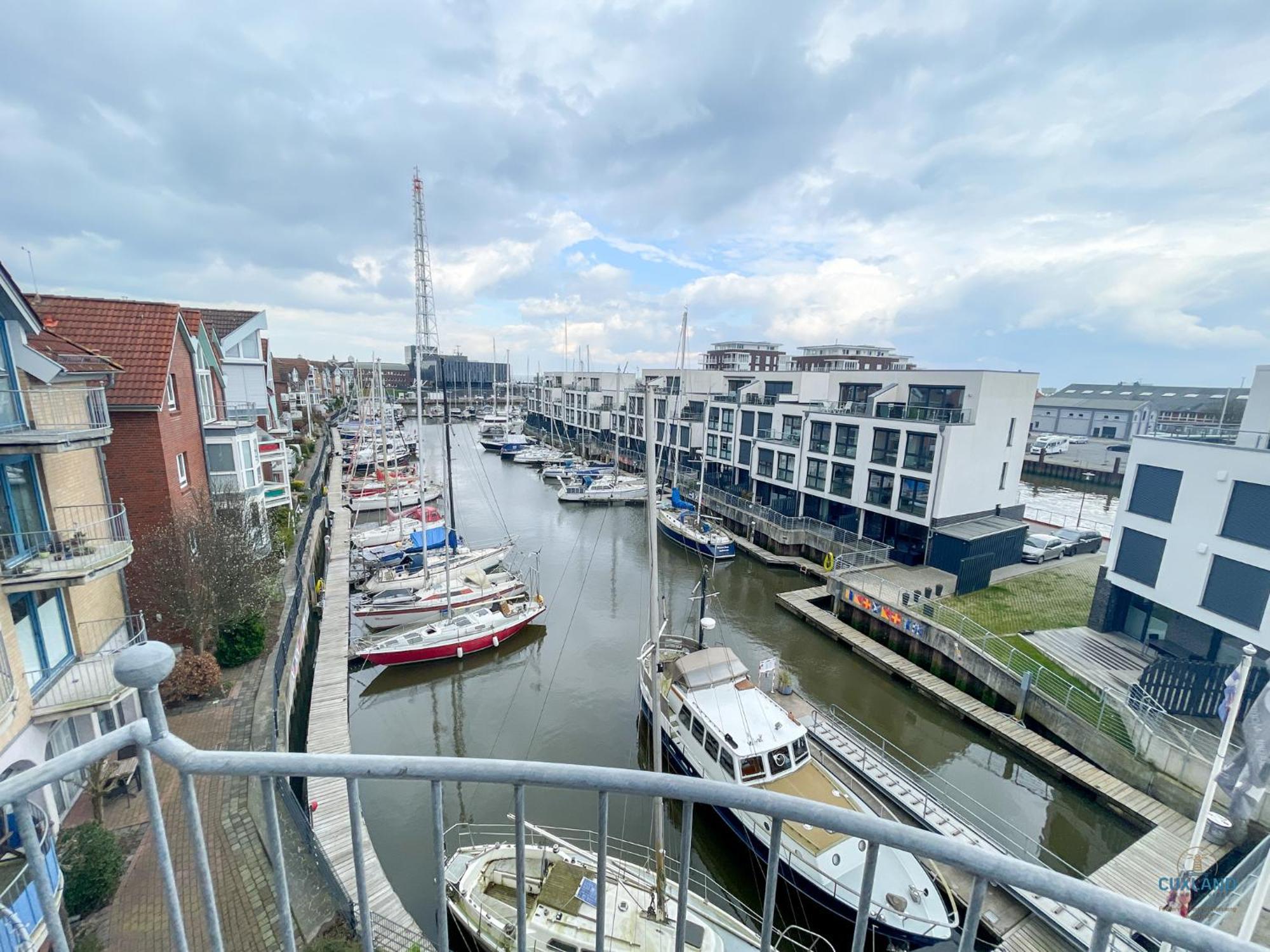 Urlaub Direkt In Der City Marina Куксхафен Экстерьер фото